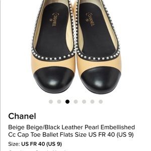 Chanel flats. Guaranteed authentic